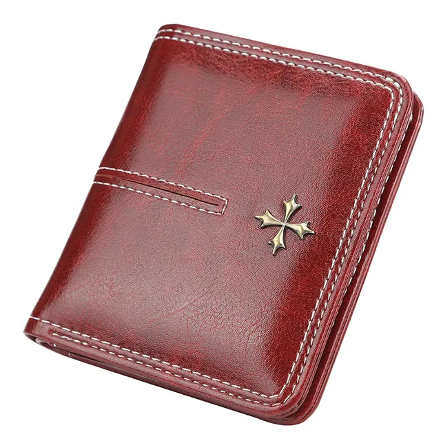 Dámská peněženka z umělé kůže - Červené