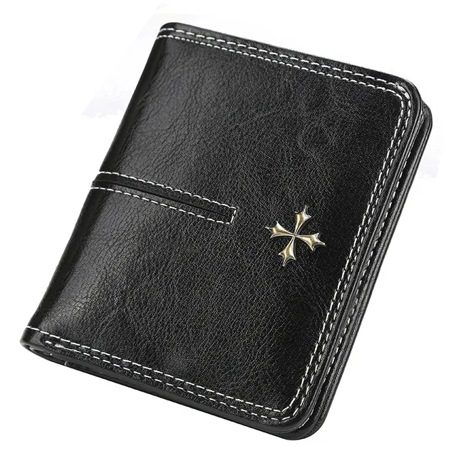Dámská peněženka z umělé kůže - Černá