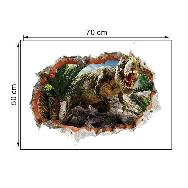 3D tapeta | samolepka na zeď dinosauři - 19