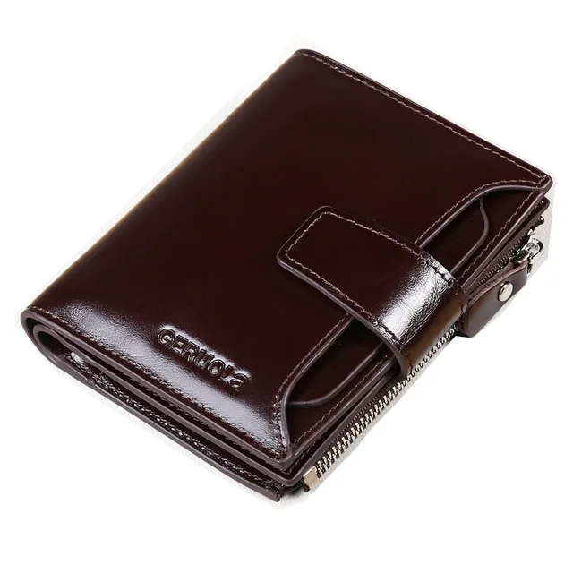 Pánská peněženka z pravé kůže - káva-200004870