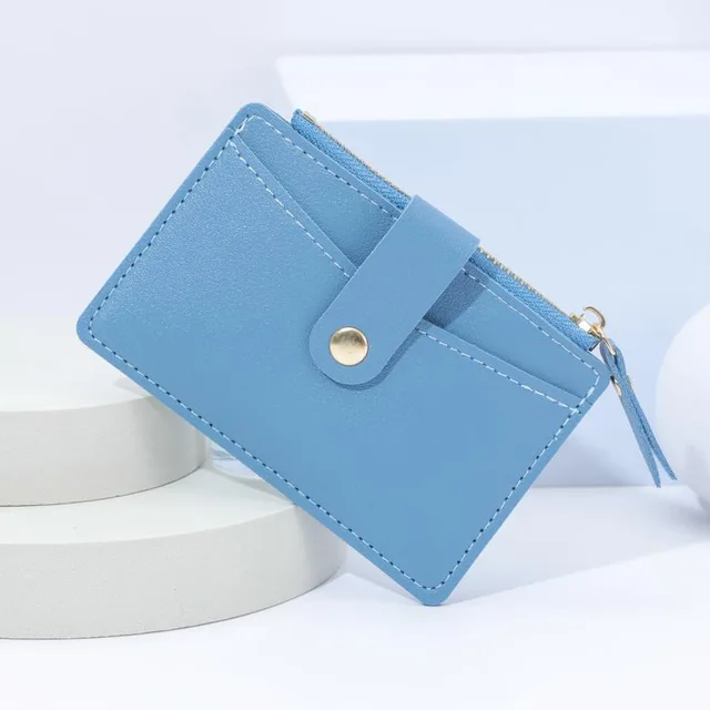 Stylová dámská peněženka - modrá01