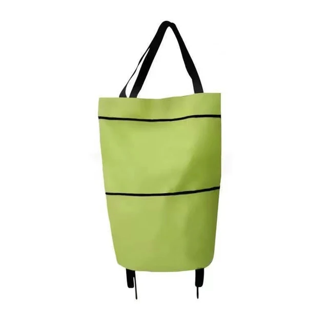 Nákupní taška | taška na kolečkách - Zelená