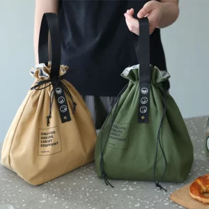Velkokapacitní taška na oběd v japonském stylu