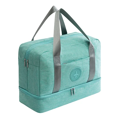 Voděodolná kosmetická taška s velkou kapacitou - Zelená
