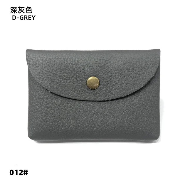 Elegantní minimalistická dámská peněženka - Tmavě šedá