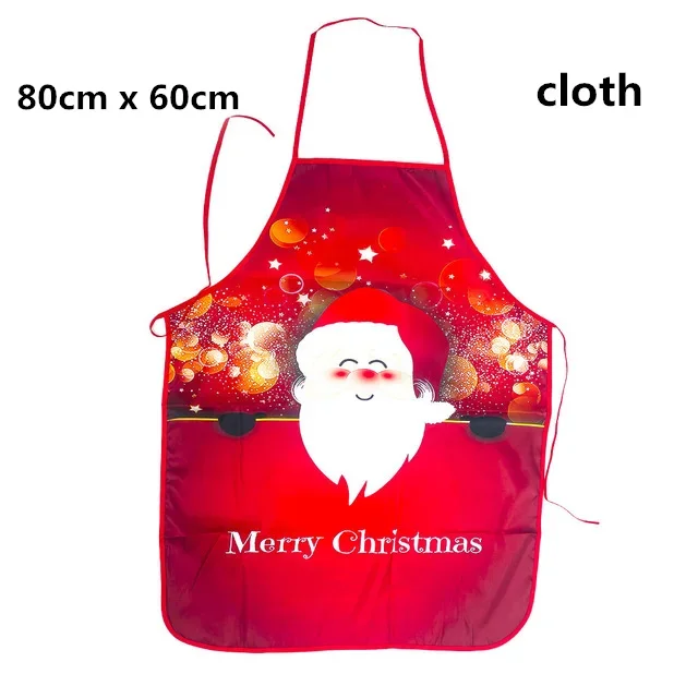 Vánoční zástěra | zástěra na vaření 80 x 60 cm - B Santa Claus, 60cmX80cm