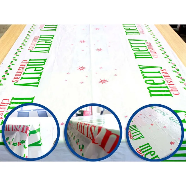 Vánoční ubrus | plastový ubrus, 110 x 180 cm - Dopis