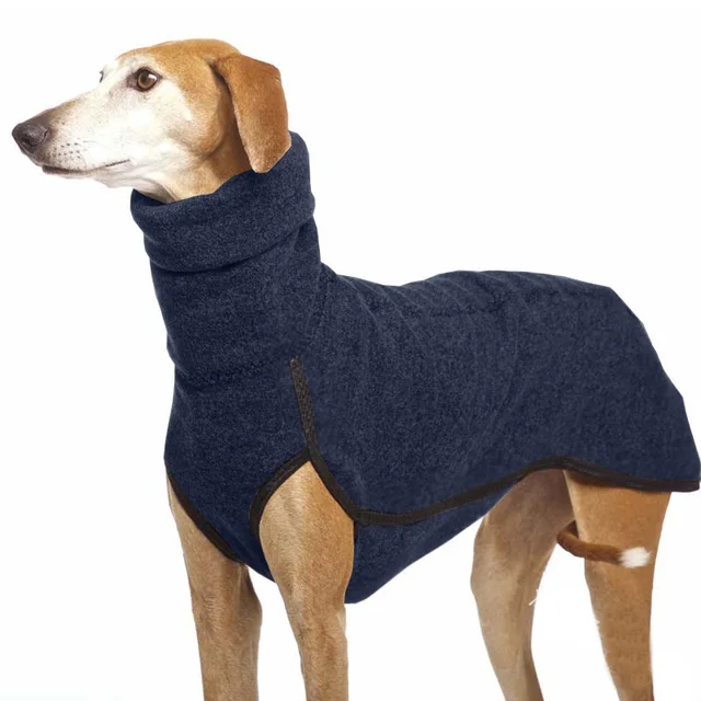 Zimní svetr pro velké psy - Tmavě modrá, XL