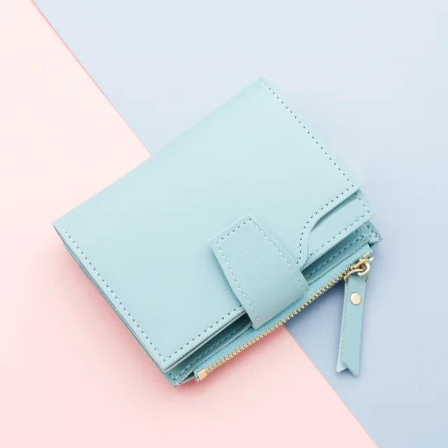 Dámská stylová peněženka - modrý