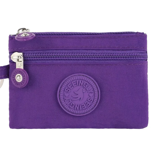 Dámská mini peněženka - tmavě fialová