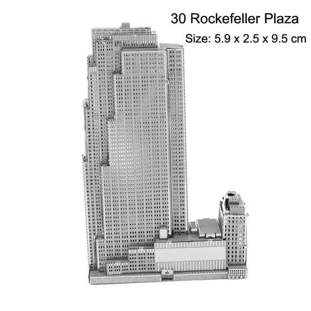 3D puzzle - puzzle pro dospělé kovové - 213