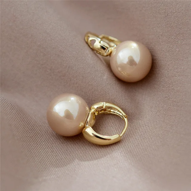Elegantní náušnice s perlou - 17