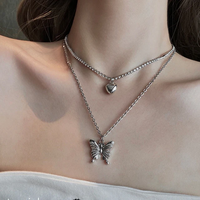 Elegantní dámský náhrdelník s přívěskem - 4