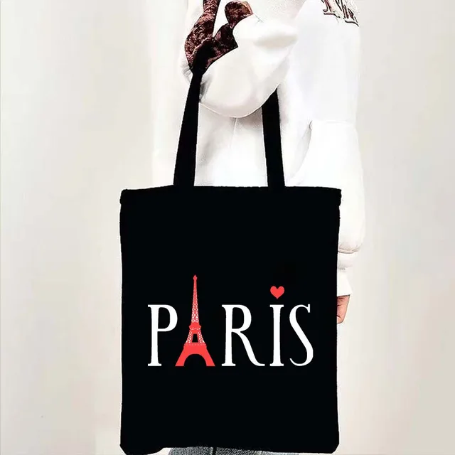 Taška přes rameno dámská, motivy Paříž a Eiffelova věž - b 20