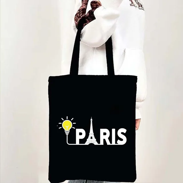 Taška přes rameno dámská, motivy Paříž a Eiffelova věž - b 21