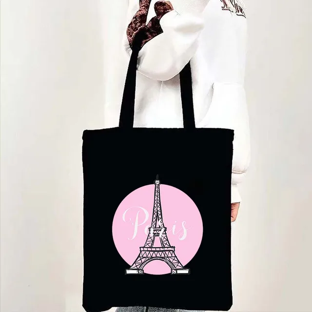 Taška přes rameno dámská, motivy Paříž a Eiffelova věž - b 27