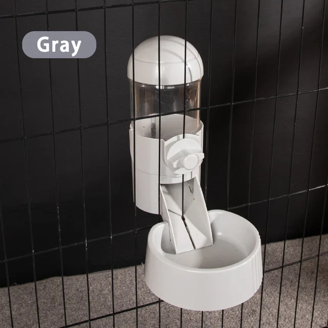 Závěsné automatické krmítko pro psy a kočky - Gray-Food