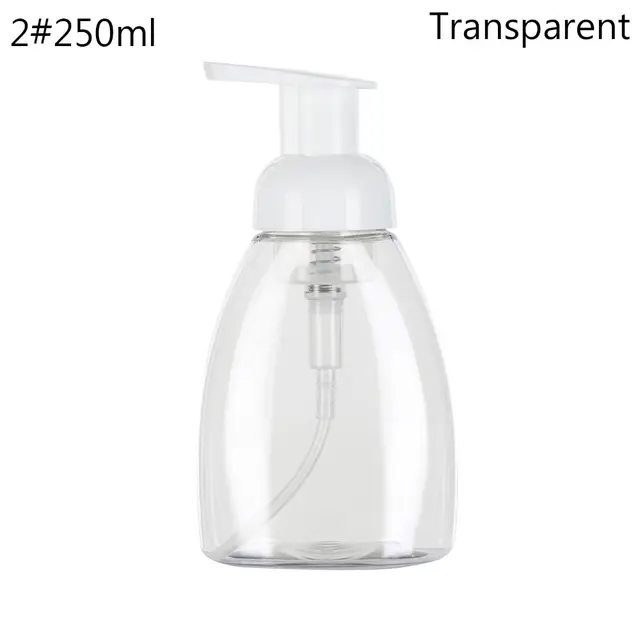 Pěnící dávkovač tekutého mýdla | dávkovač na mýdlo - Transparentní-2-250ml
