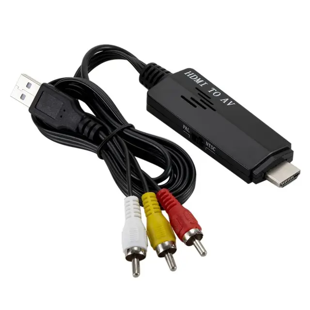 HDMI kabel na AV RCA - Samec na samec