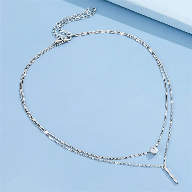 Elegantní náhrdelník s přívěskem - 26