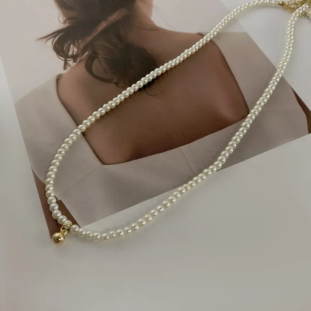 Stylový dámský náhrdelník s přívěskem - 12