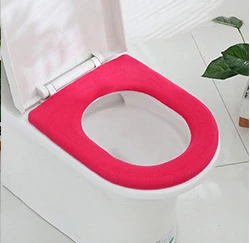 Potah na záchodové prkénko | potah na wc - červeno růžová