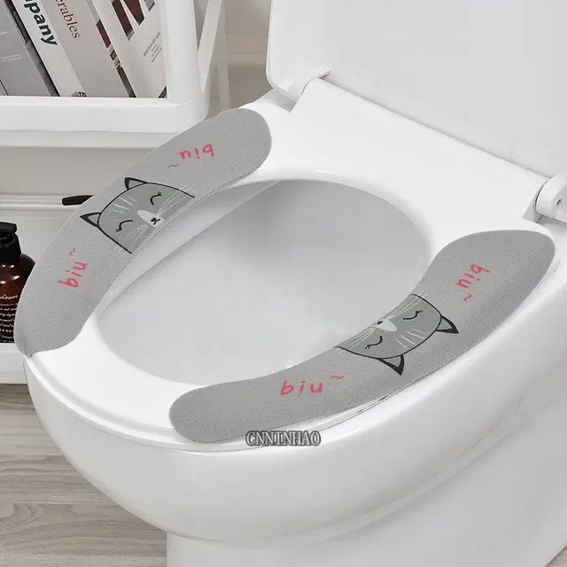 Měkké samolepící sedátko na záchod s dětskými motivy - Toaletní podložka 1