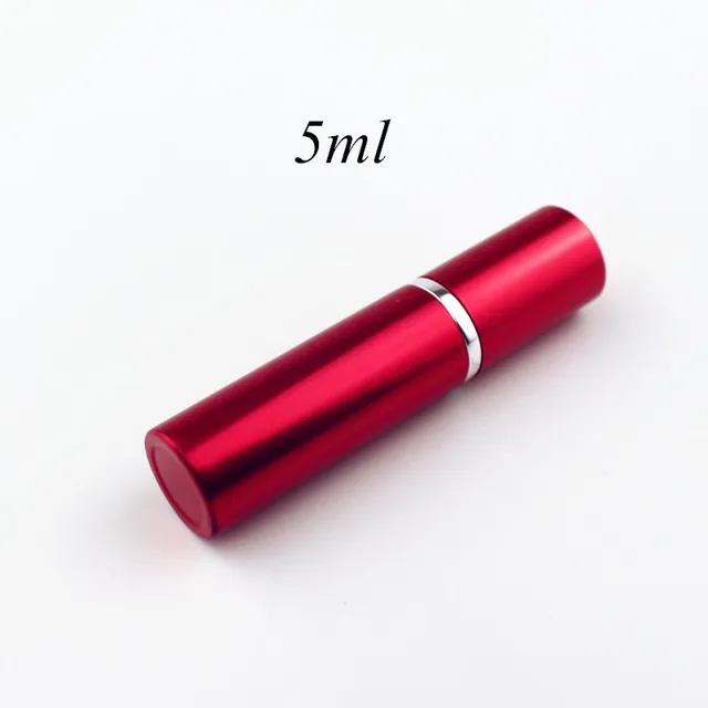 Elegantní mini flakon na parfém - 5 ml červené
