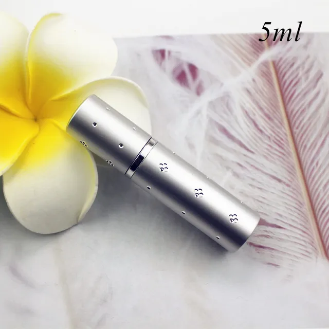 Elegantní mini flakon na parfém - 5ml DZ Silver