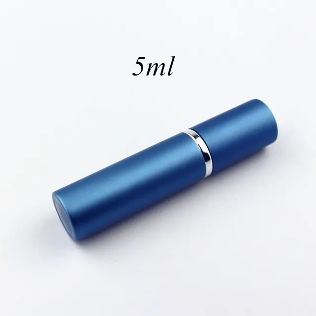 Elegantní mini flakon na parfém - 5ml matná modrá