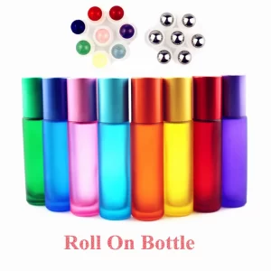 Skleněné lahvičky s roll-on aplikátorem