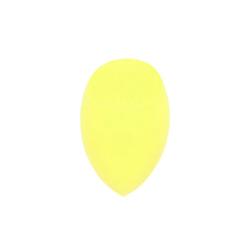 Houbička na make up, oboustranná, tvarovaná - Model-3-Žlutá