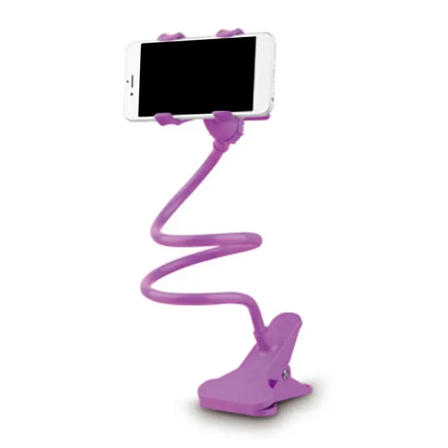 Držák na mobil - pro telefony do šířky 12 cm - více barev - Fialový