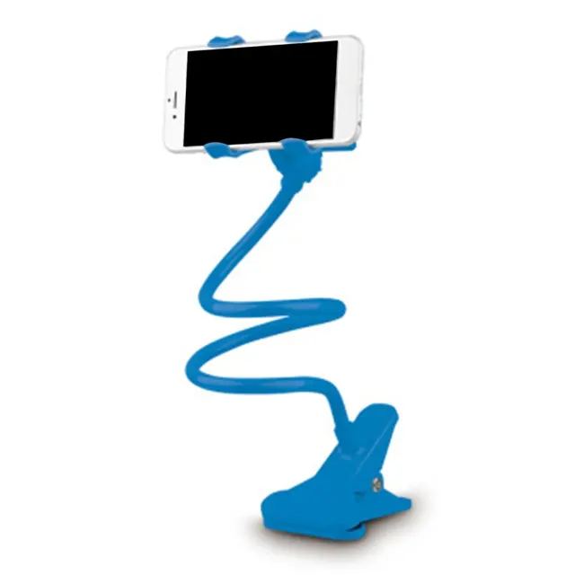 Držák na mobil - pro telefony do šířky 12 cm - více barev - Modrý