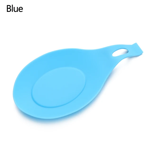 Odkladač na vařečky | silikonový držák na vařečku - Modrá