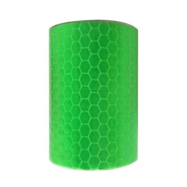 Reflexní páska samolepící - na oblečení, kolo atp., délka 3 m, šířka 5 cm - Zelená