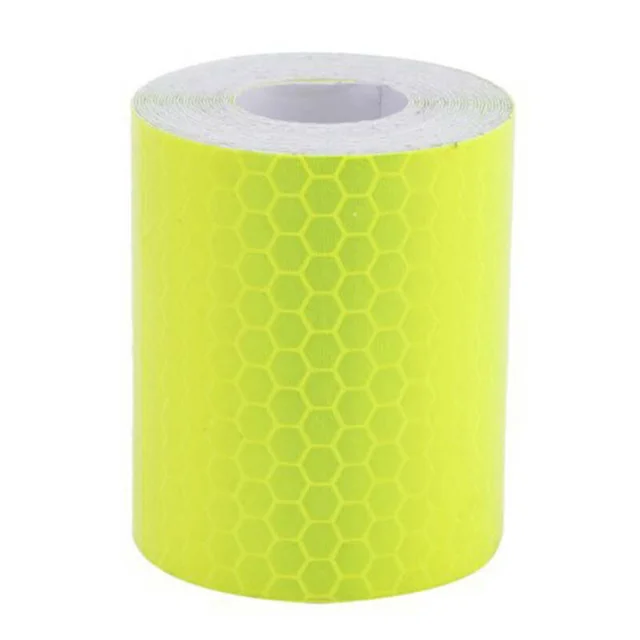 Reflexní páska samolepící - na oblečení, kolo atp., délka 3 m, šířka 5 cm - žlutá
