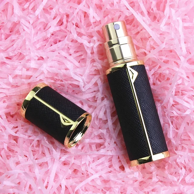 Stylová cestovní lahvička na parfém | 5ml - černé zlato
