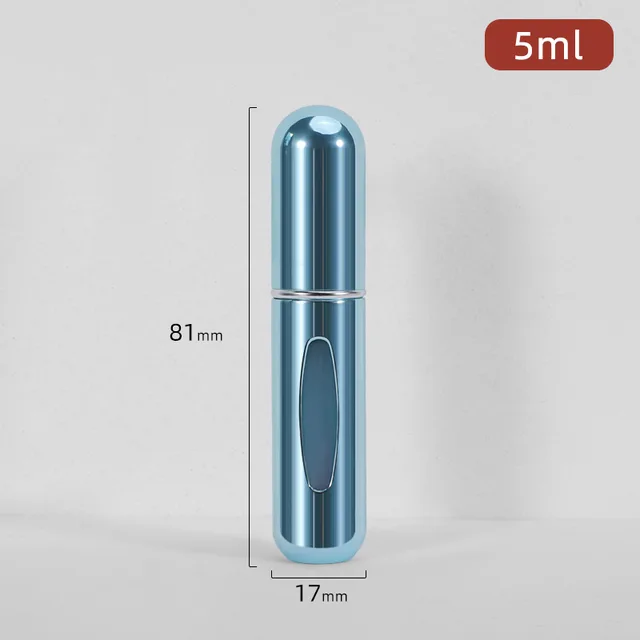 Mini flakon na parfém 5ml - -zářivě modrá