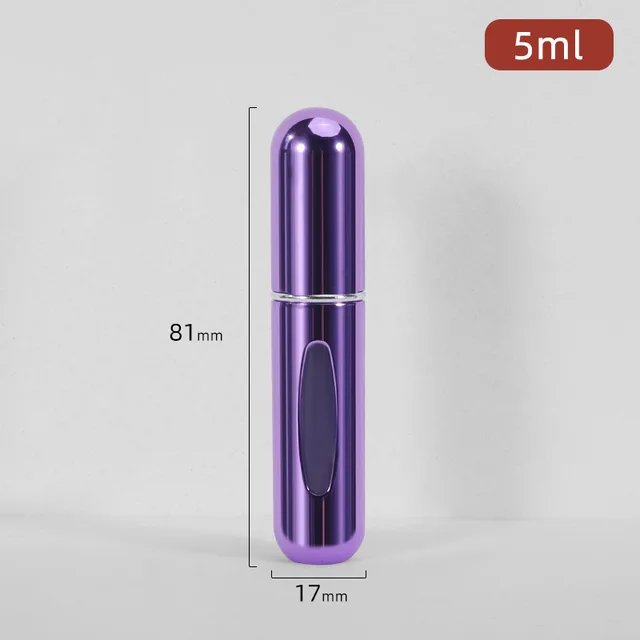 Mini flakon na parfém 5ml - jasně fialová