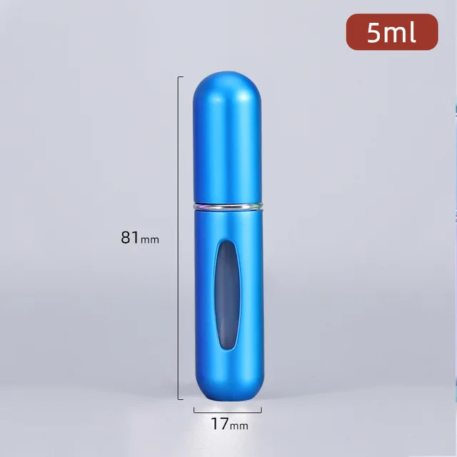 Mini flakon na parfém 5ml - modrý