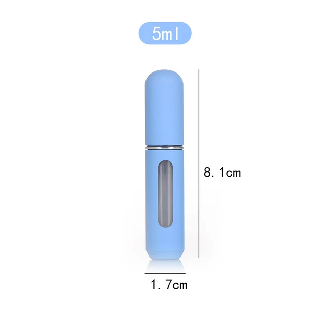 Mini flakon na parfém 5ml - cukroví modrá