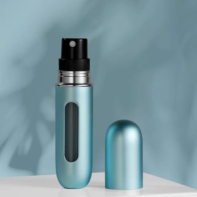 Cestovní flakon na parfém | 5ml - matná nebesky modrá