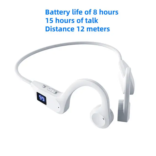 Xiaomi bezdrátová sluchátka s mikrofonem - Bílé