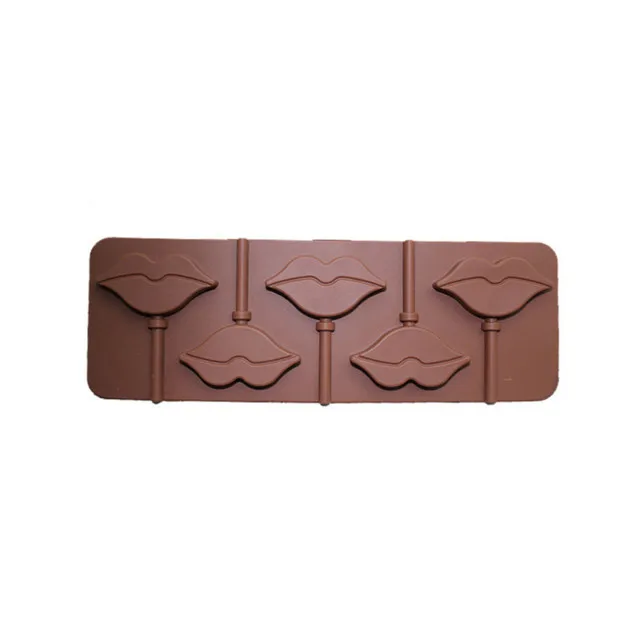 Silikonová forma na čokoládu | forma na lízátka - pusy