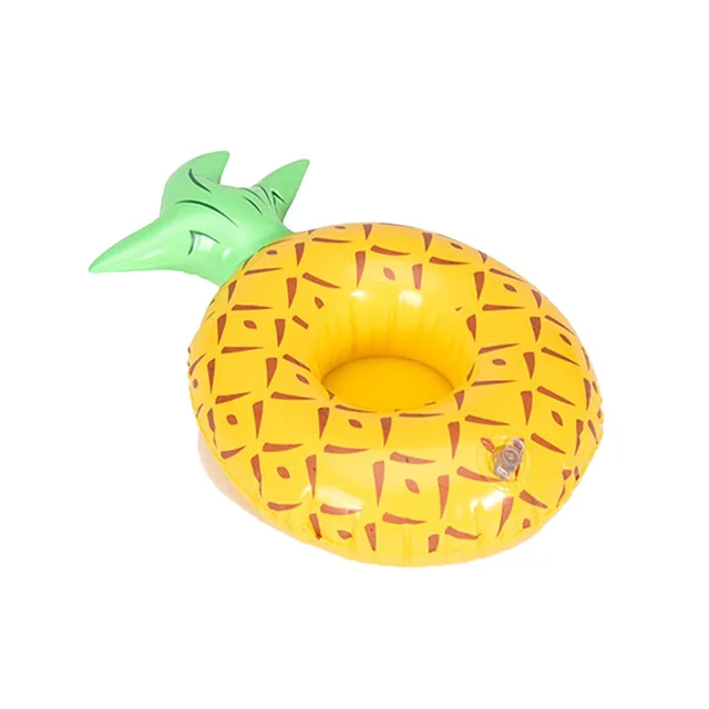 Nafukovací hračka do vody | držák na nápoje - Ananas
