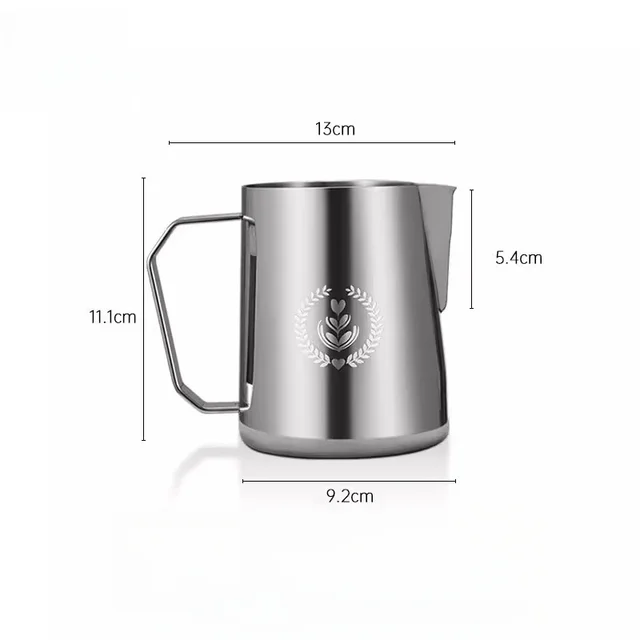 Konvička na šlehání mléka | designová mlékovka - 600ML originál-1254