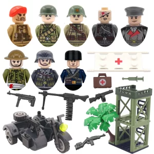 Vojenské stavební doplňky | Styl Lego