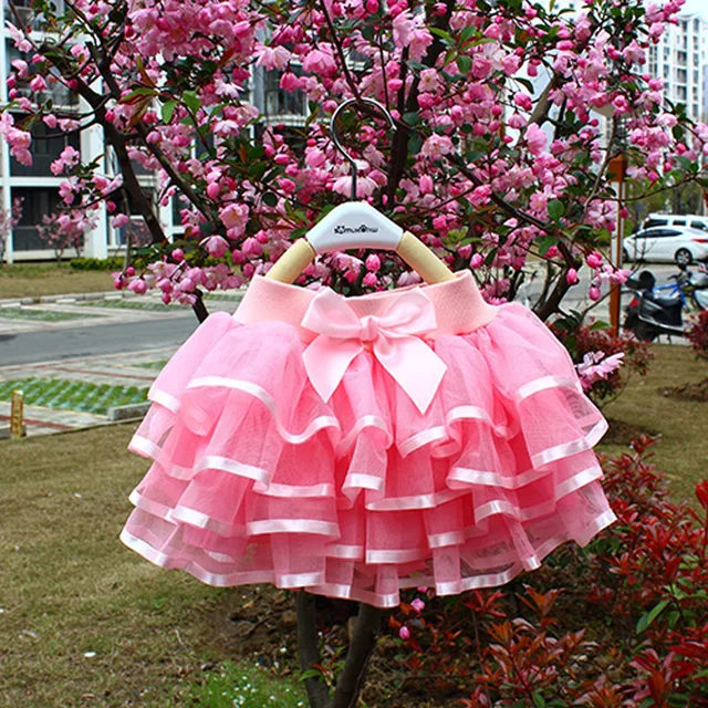 Tylová sukně pro malé princezny - Růžová, 12-15 let