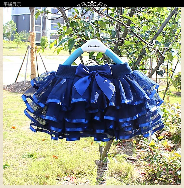 Tylová sukně pro malé princezny - něžná modrá, 3-4 roky
